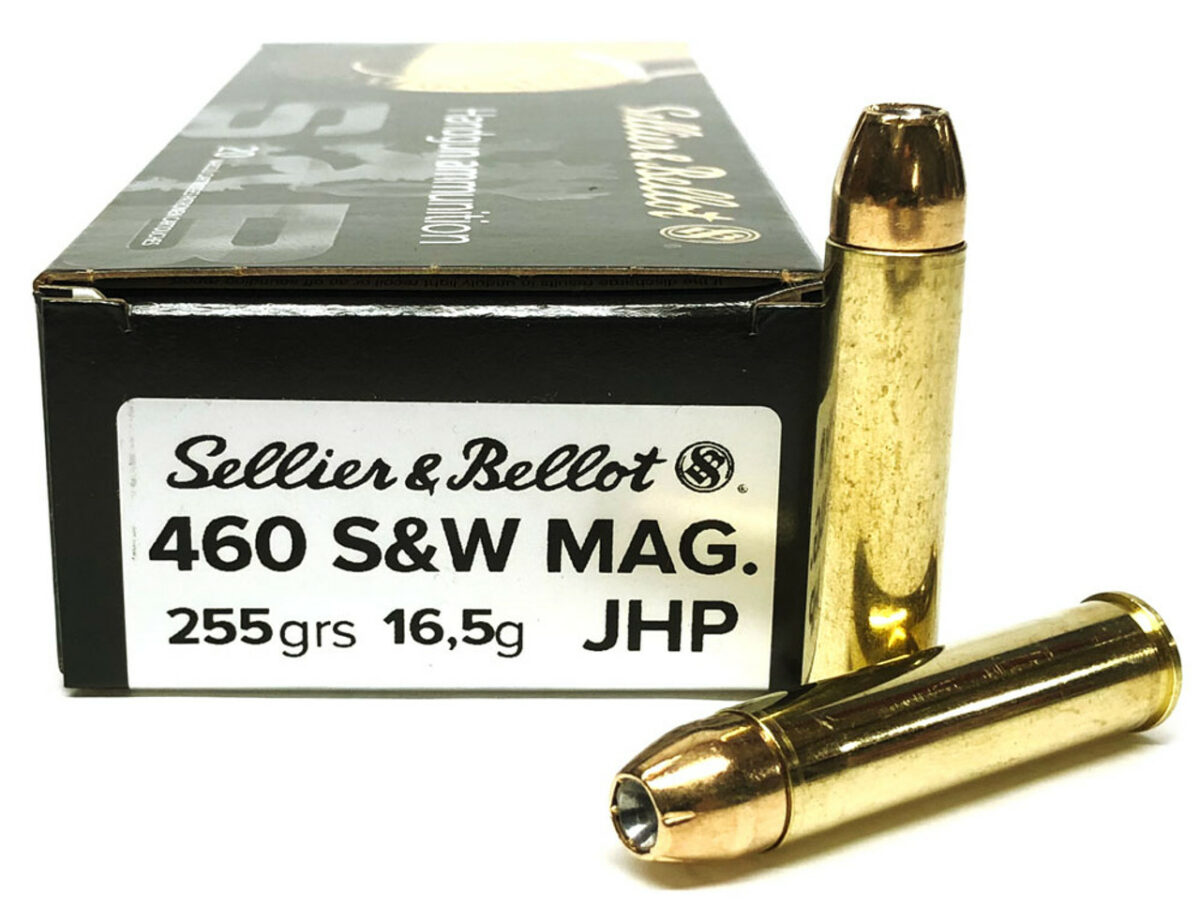CARTOUCHE SELLIER BELLOT 460SW MAG JHP 255GR