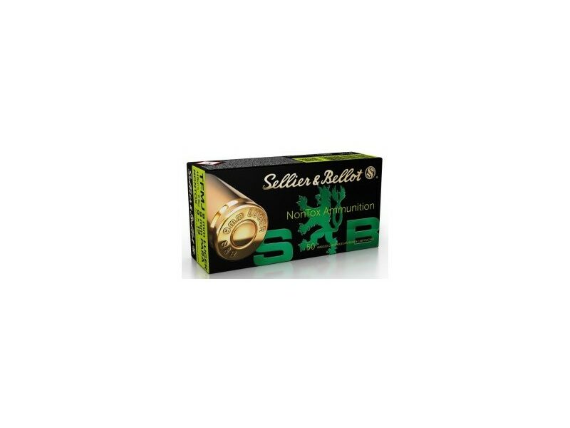 CARTOUCHE SELLIER BELLOT 9MM 124GR NON TOX