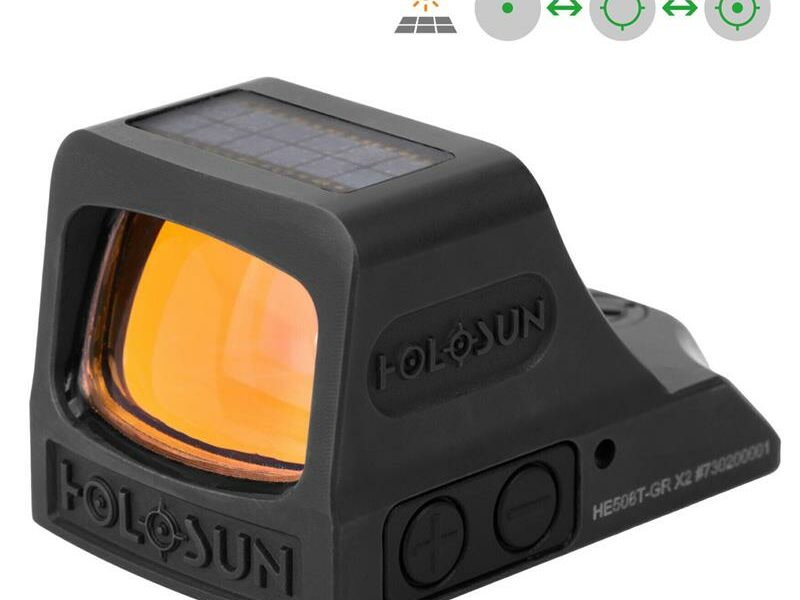 HOLOSUN REFLEX 508 T RETICULE VERT