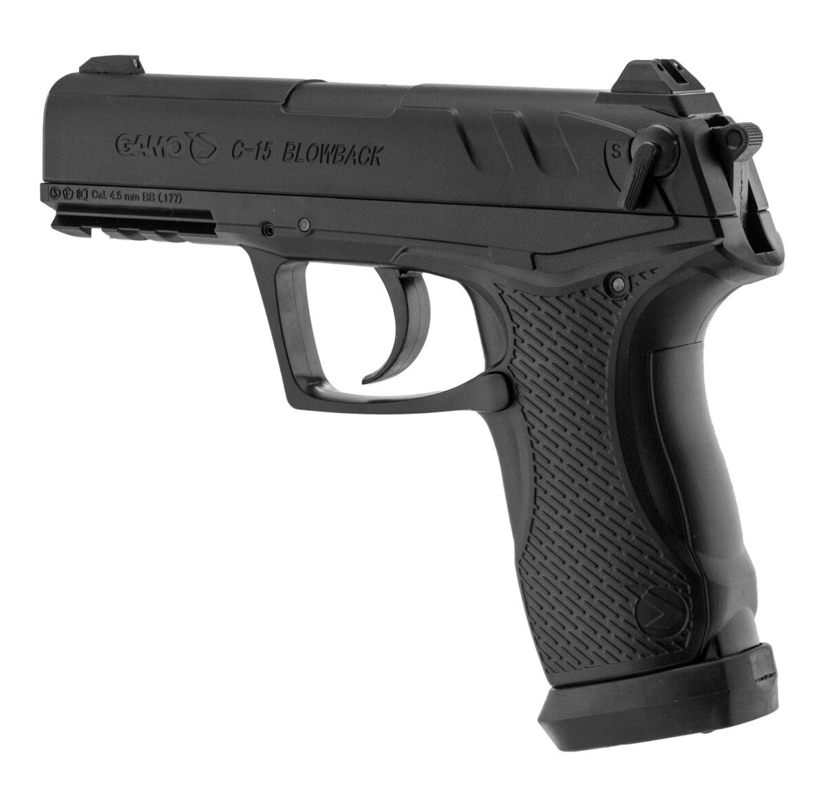 PISTOLET GAMO C15 C4.5BB'S / PELLET BLOWBACK CO2 – Image 2