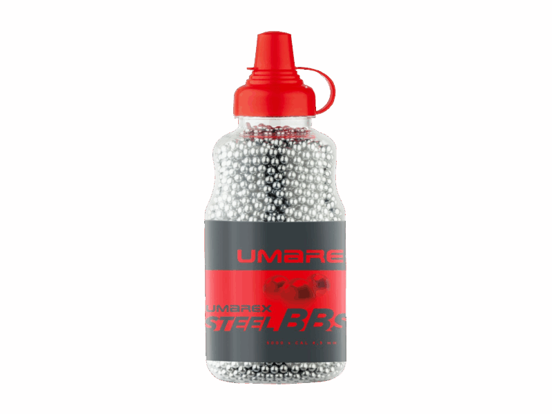 BILLES UMAREX BB STEEL 4.5MM 0.35G X 5000