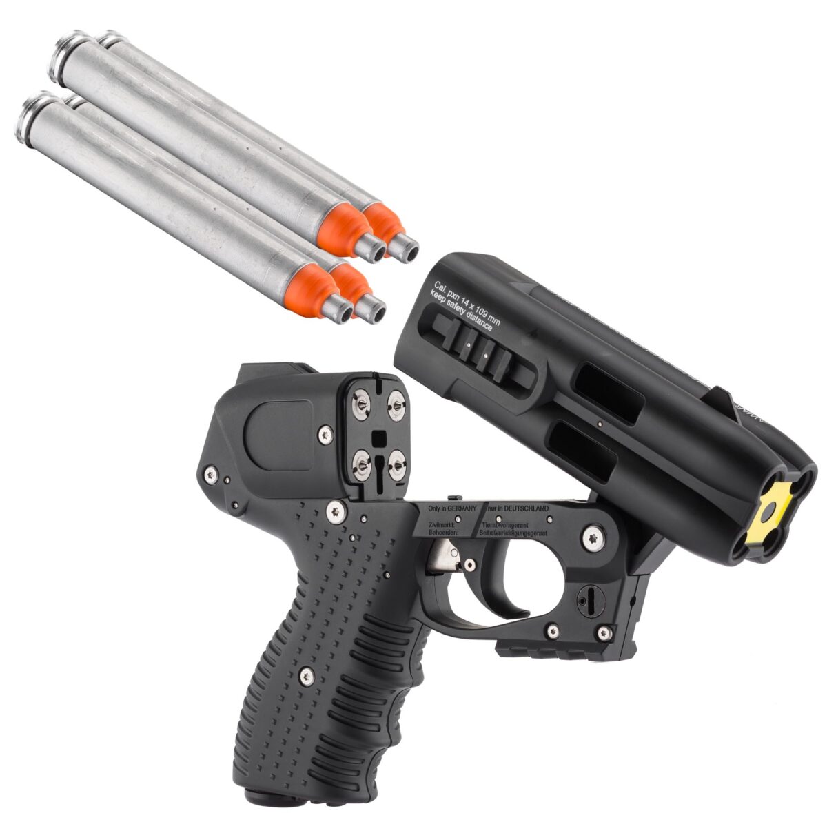 JET JPX 4 LASER NOIR COMPACT+4CARTOUCHES ACTIVES – Image 2