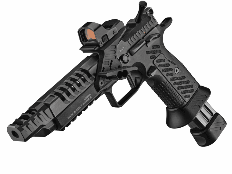 PISTOLET AZ P1 GIANT 9MM 19 COUPS + 27 COUPS +TRIJICON SRO