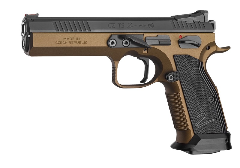 PISTOLET CZ TS 2 DEEP BRONZE 9X19
