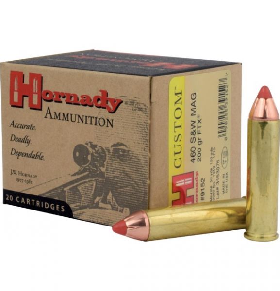 HORNADY cal.460 S&W Magnum FTX x20