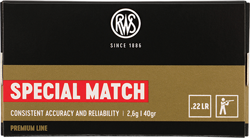 RWS Special Match .22lr 40gr / 2,59g X 500