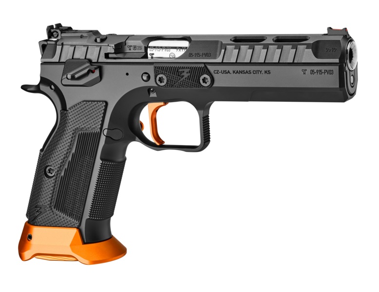 PISTOLET CZ TS 3 ORANGE OR CAL. 9X19 – Image 3