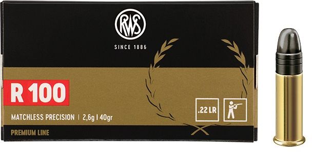 RWS R100 .22lr 40gr 2,59g X 500