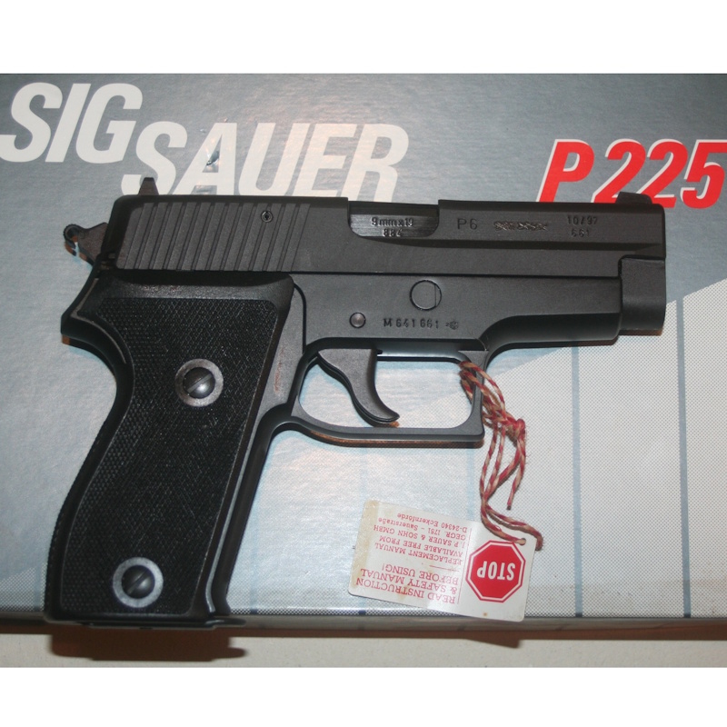 PISTOLET SIG SAUER P225 9X19 OCCASION