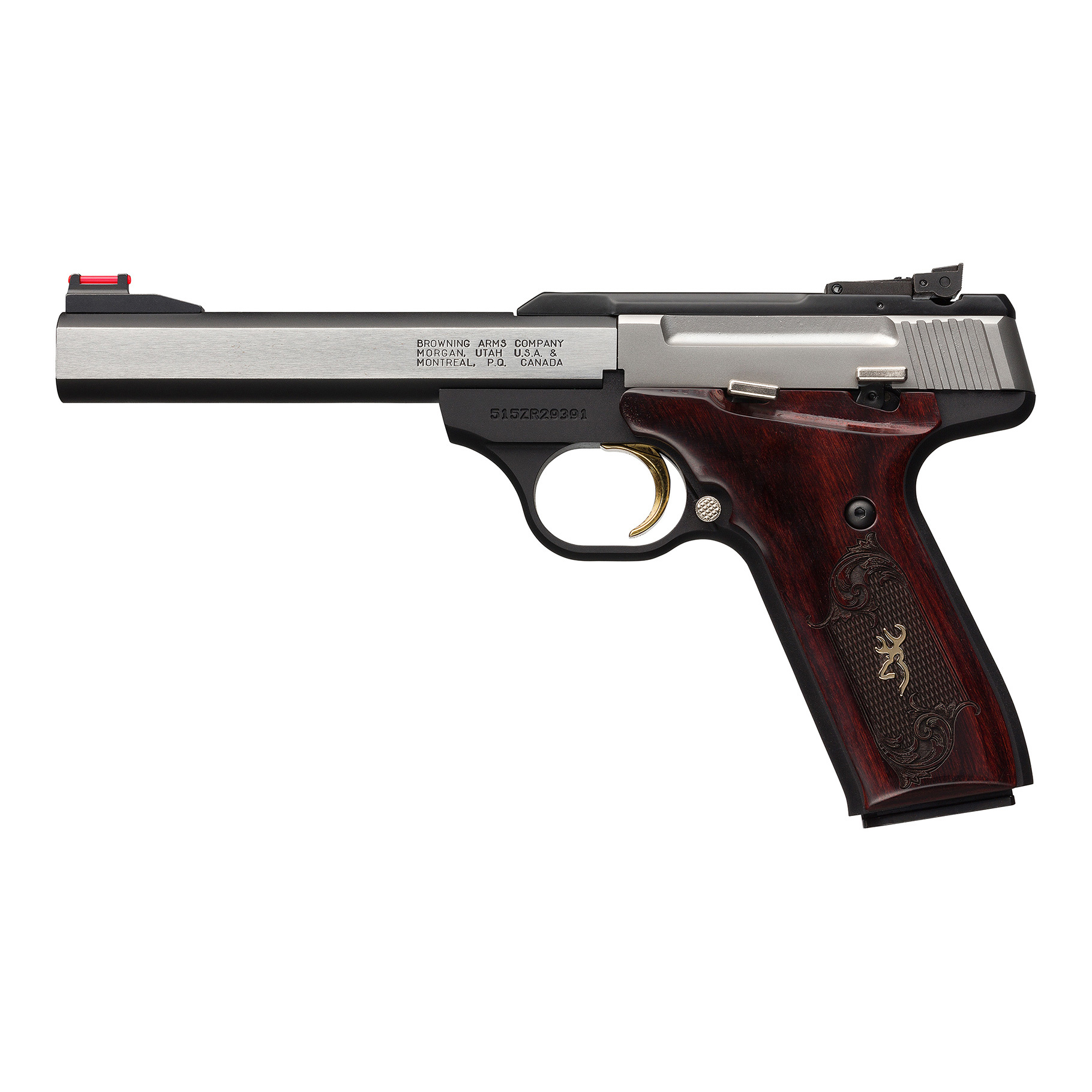Pistolet BROWNING Buck Mark MEDAILLON Rosewood cal 22Lr – Image 2