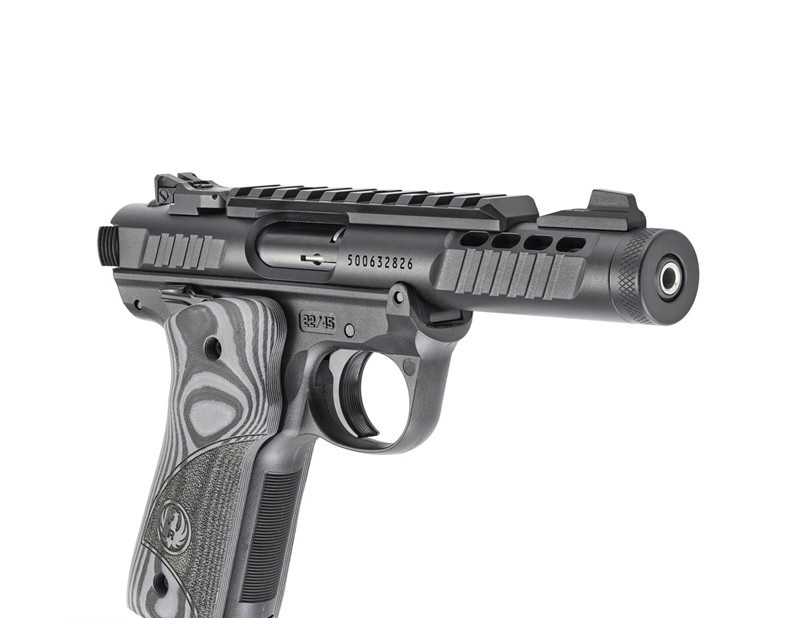 PISTOLET RUGER MARK IV 22/45 LITE 22LR 4.40" 10 COUPS – Image 3